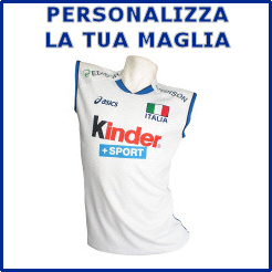 vendita prodotti personalizzati volley